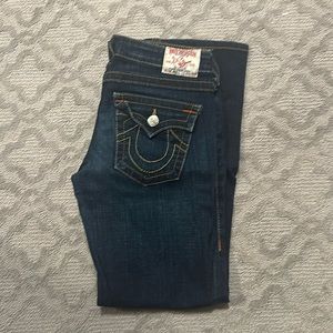 Women True religion bootcut denim. Size 28